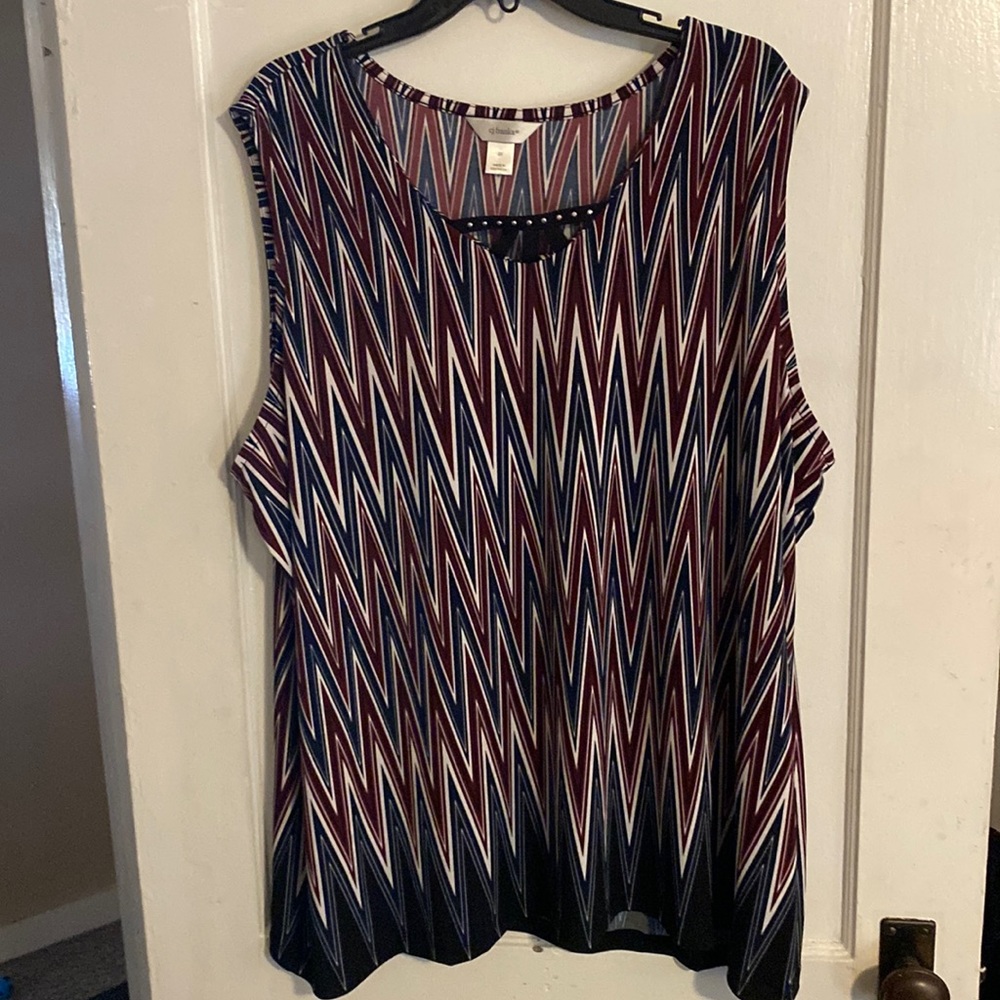 cj Banks Sleeveless Top